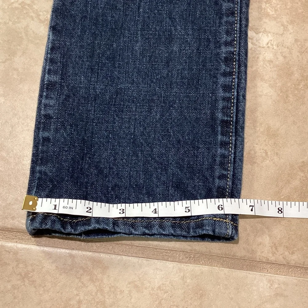Old Navy Super Skinny Dark Denim Jeans Boys Size 8 Adjustable Waist